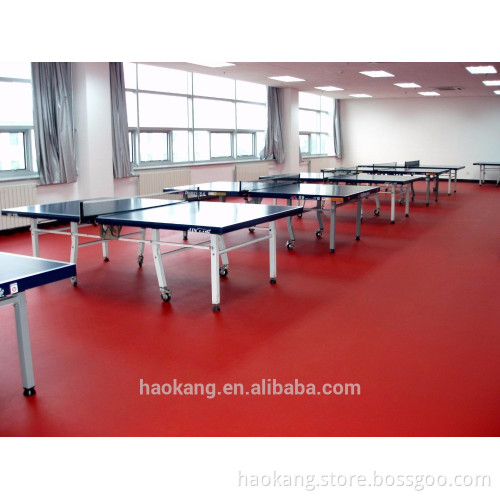 ITTF Professional pvc table tennis sports floor carpet